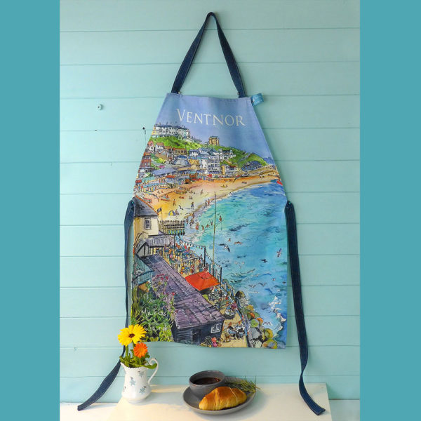 Ventnor Bay apron sewn on the Isle of Wight