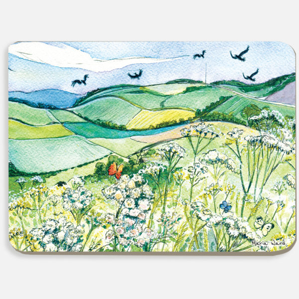 374, isle of wight, bowcombe, iow, countryside, placemats